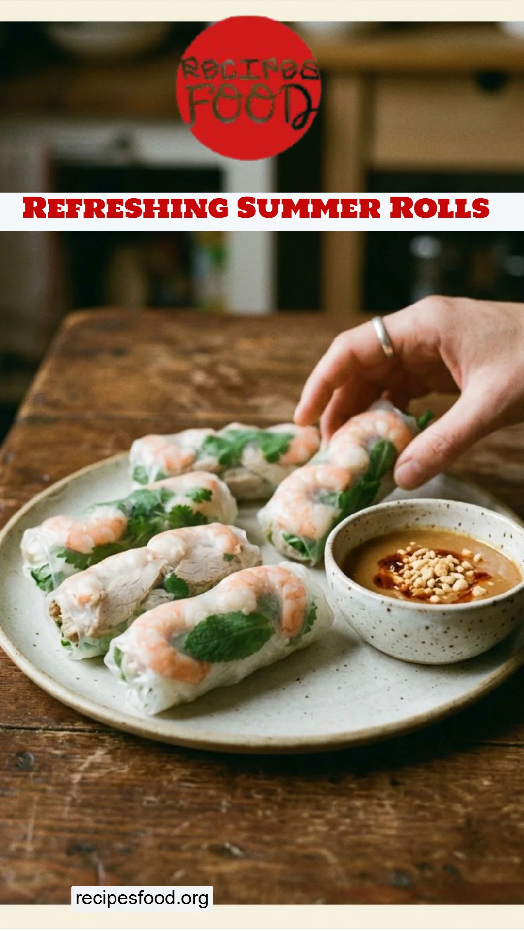 Refreshing Summer Rolls
