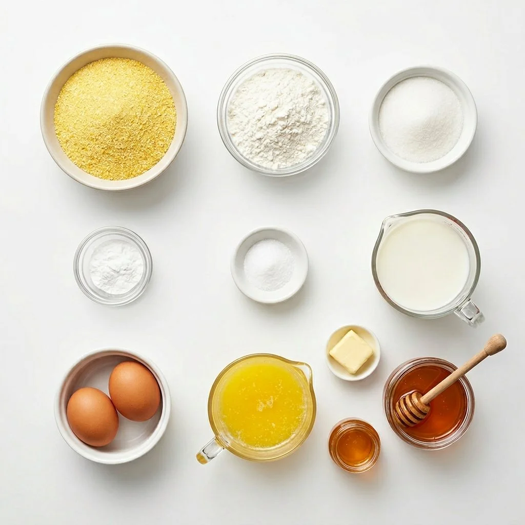 Southern-Style Honey Butter Cornbread Poppers