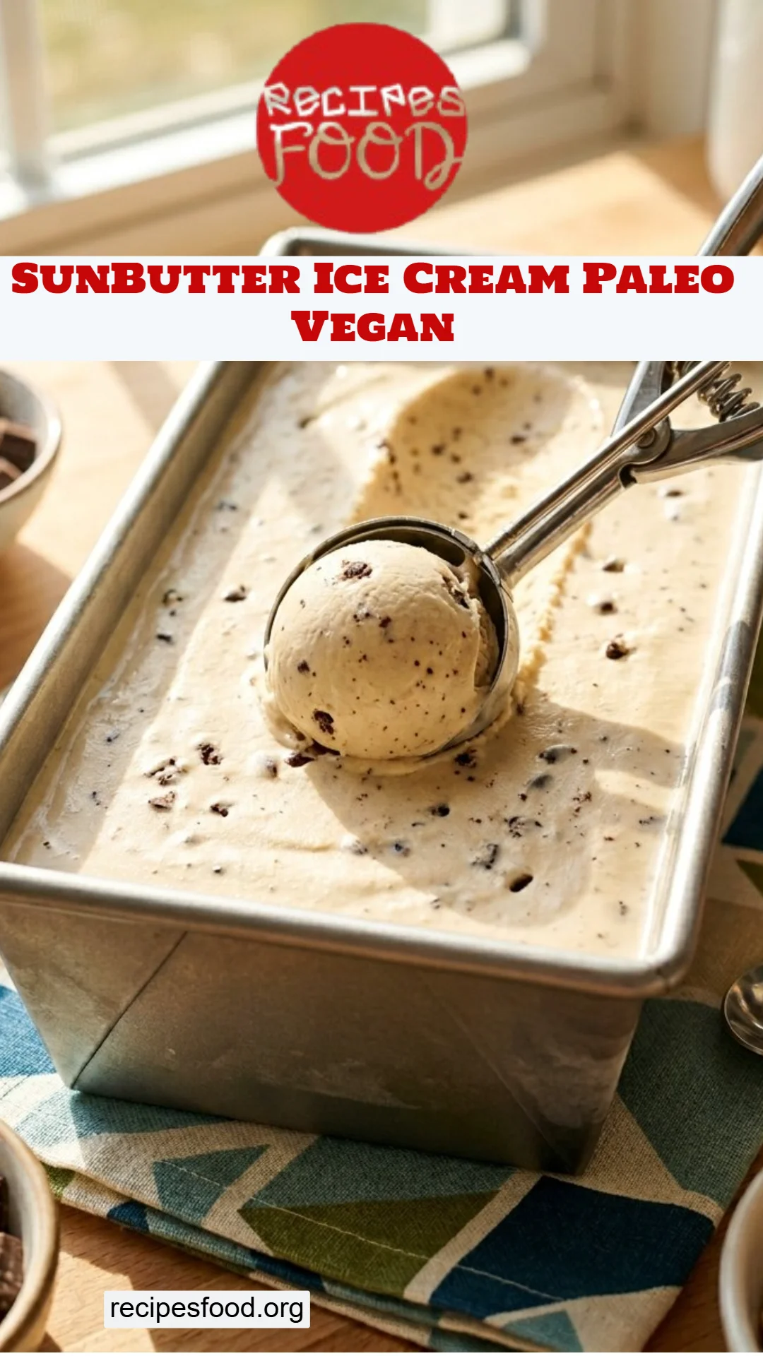 SunButter Ice Cream Paleo Vegan