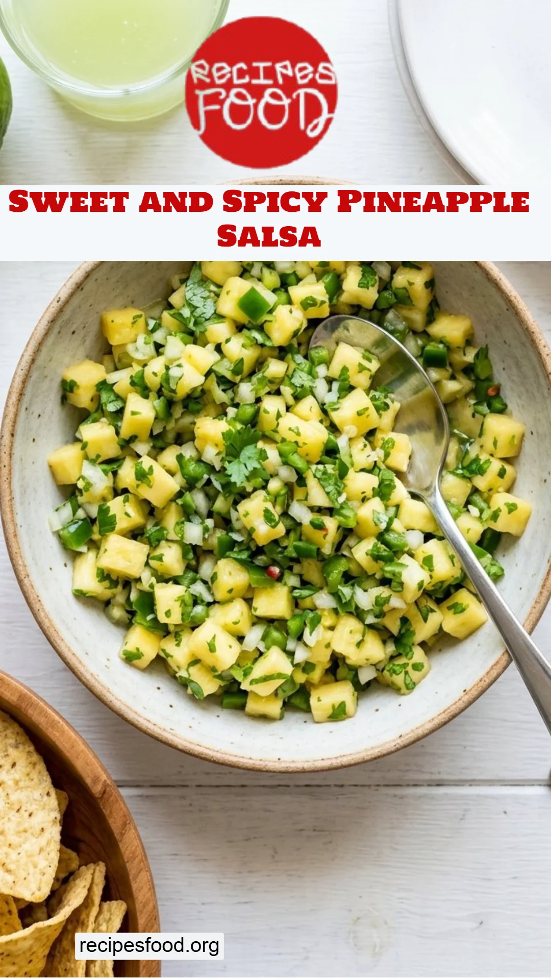 Sweet and Spicy Pineapple Salsa