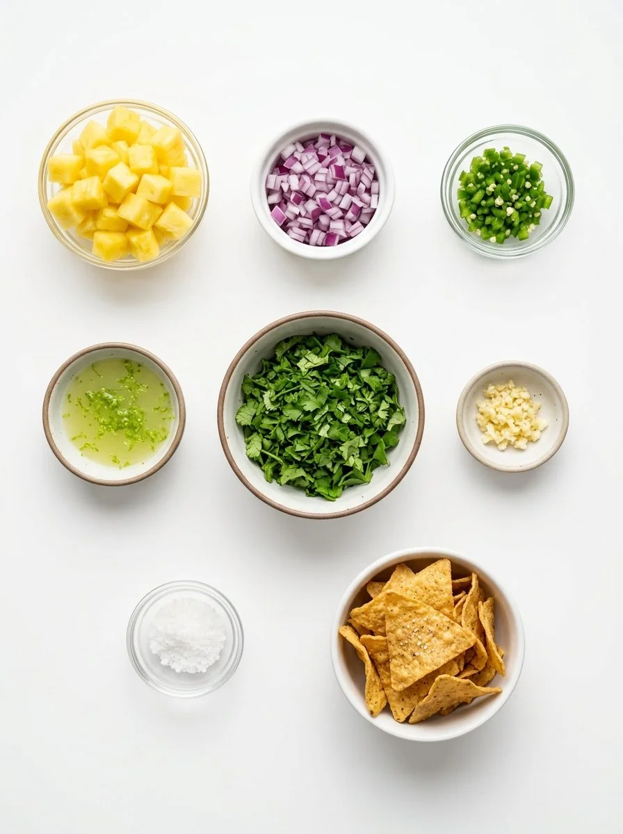 Sweet and Spicy Pineapple Salsa