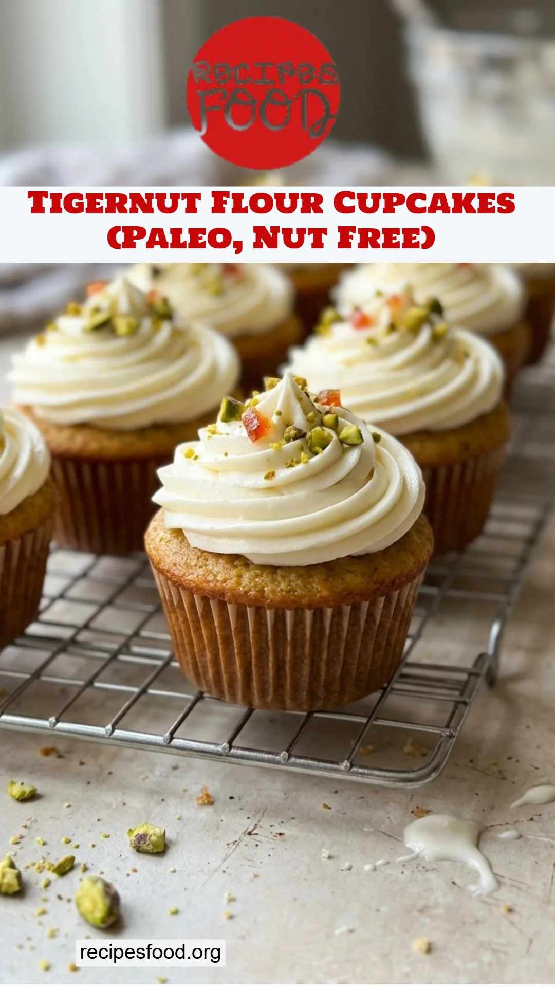 Tigernut Flour Cupcakes (Paleo, Nut Free)