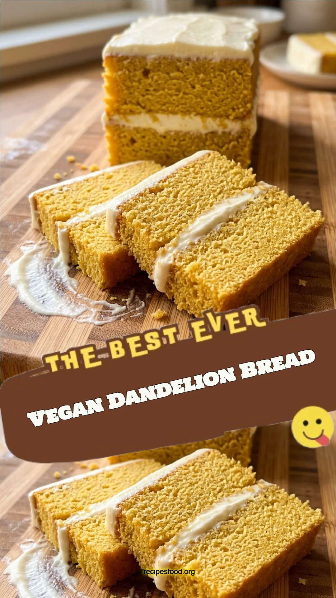 Vegan Dandelion Bread