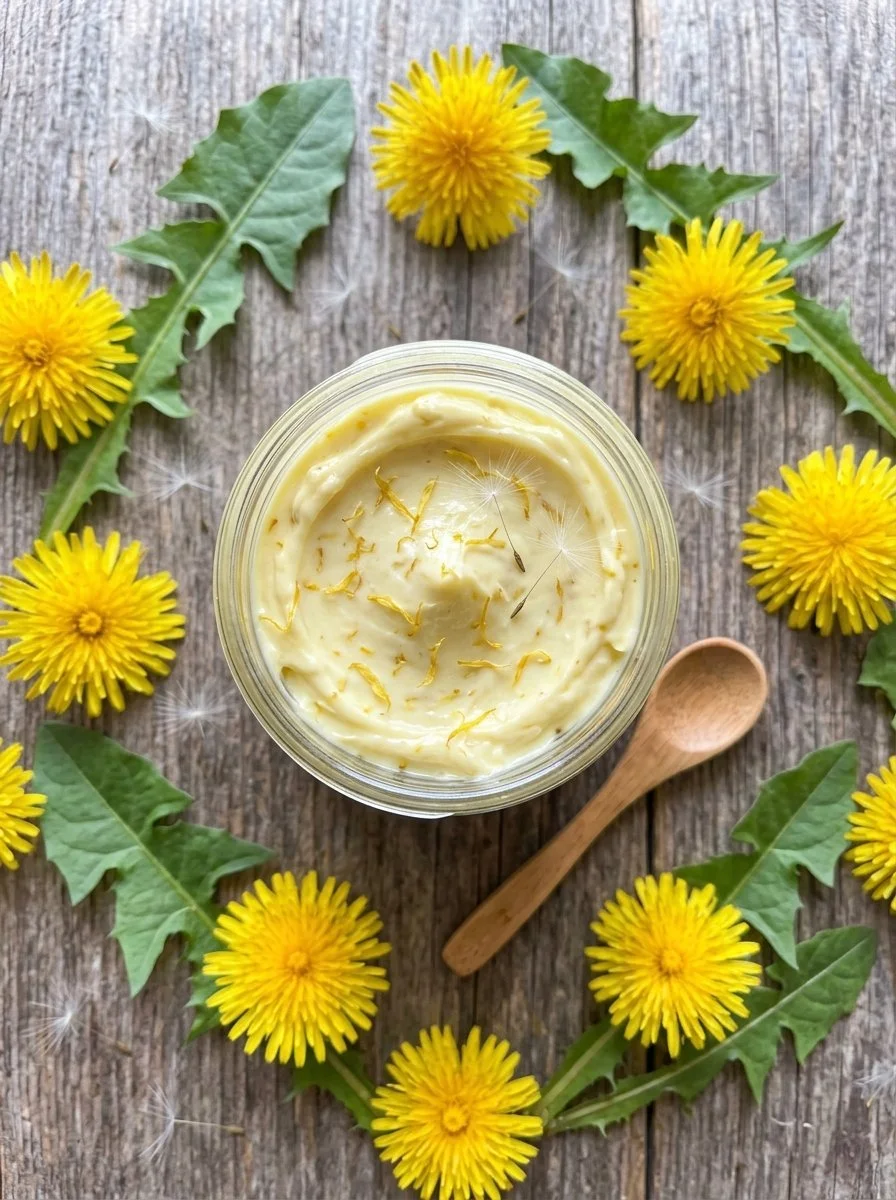 Whipped Dandelion Flower Moisturizer