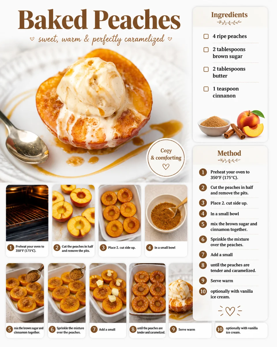 Baked Peaches