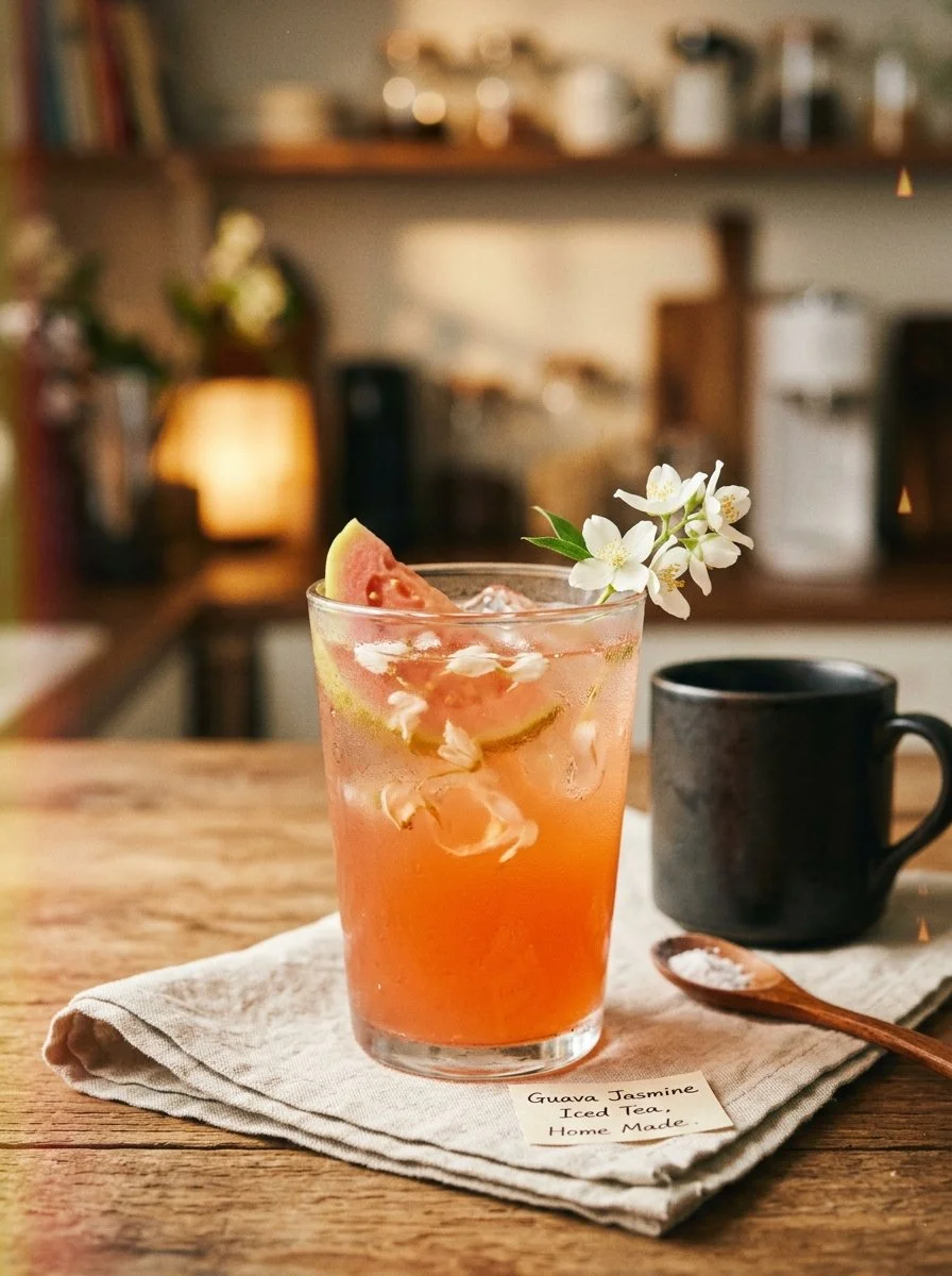 Guava Jasmine Iced Tea