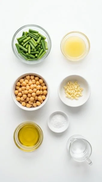 Lemony Garlic Scape Hummus