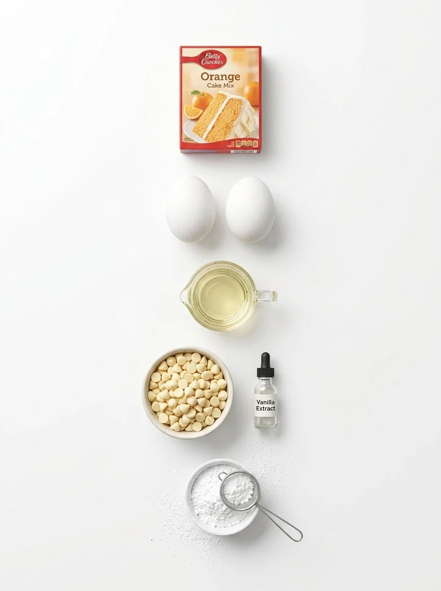 Orange Creamsicle Cookies