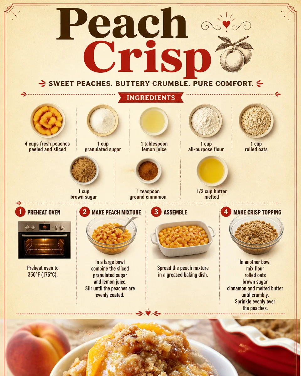 Peach Crisp