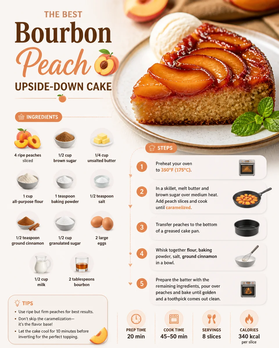 Peach Upside-Down Cake