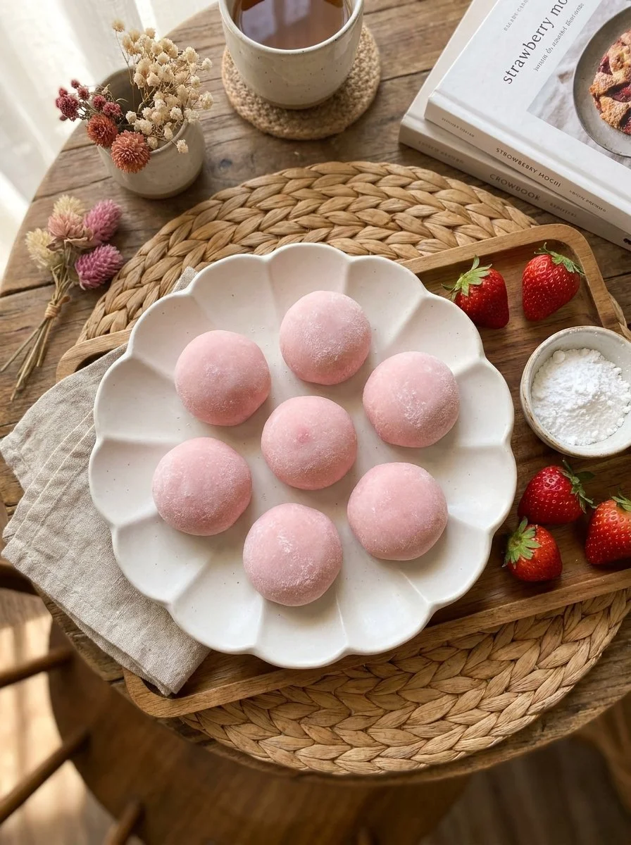 Strawberry Mochi