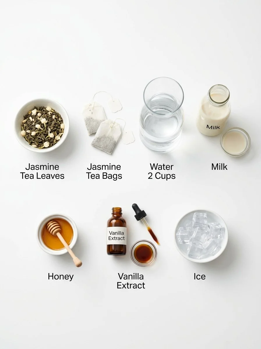Vanilla Jasmine Milk Tea