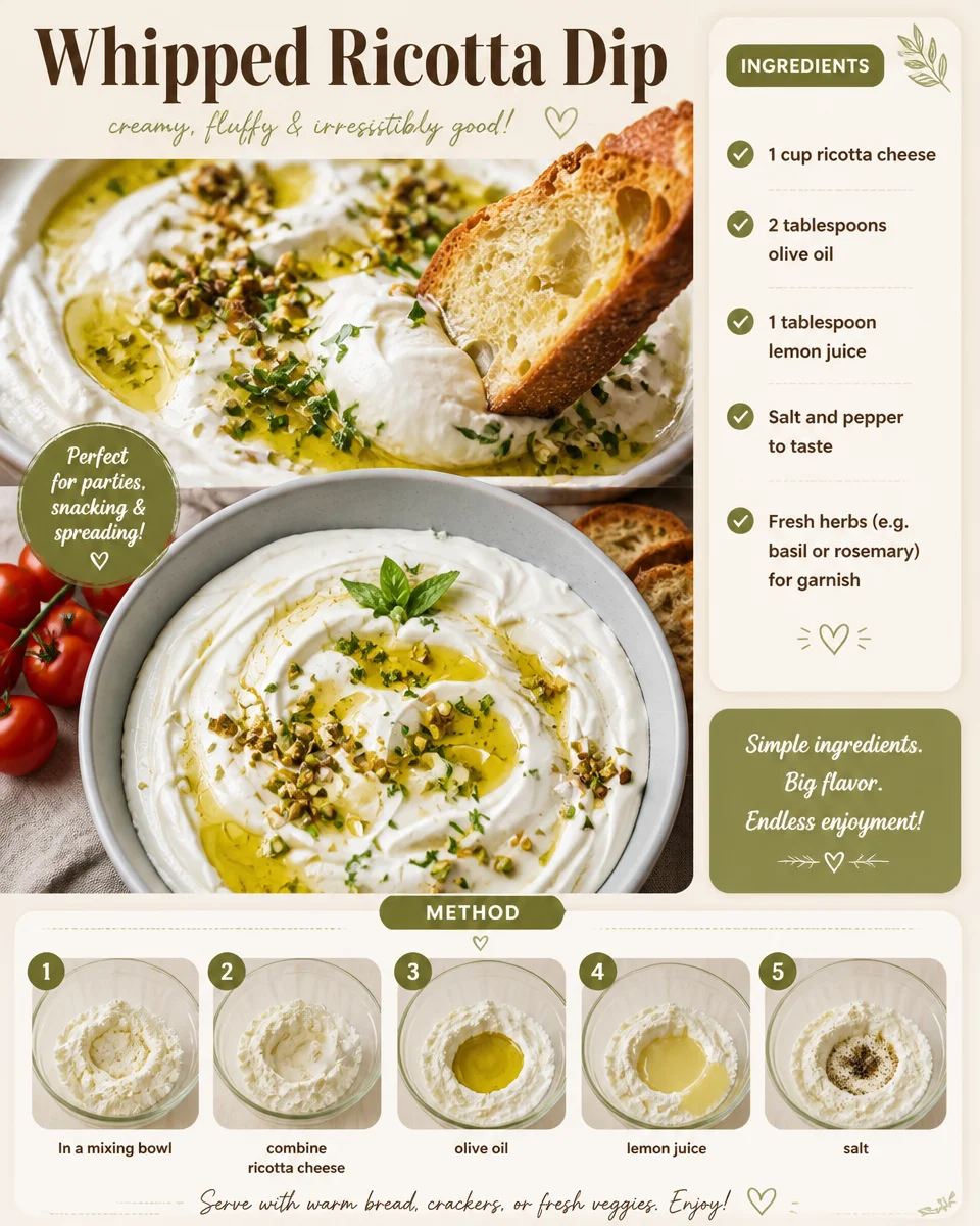 Whipped Ricotta Dip