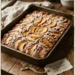 Irresistibly Moist Brown Sugar Peach Cake