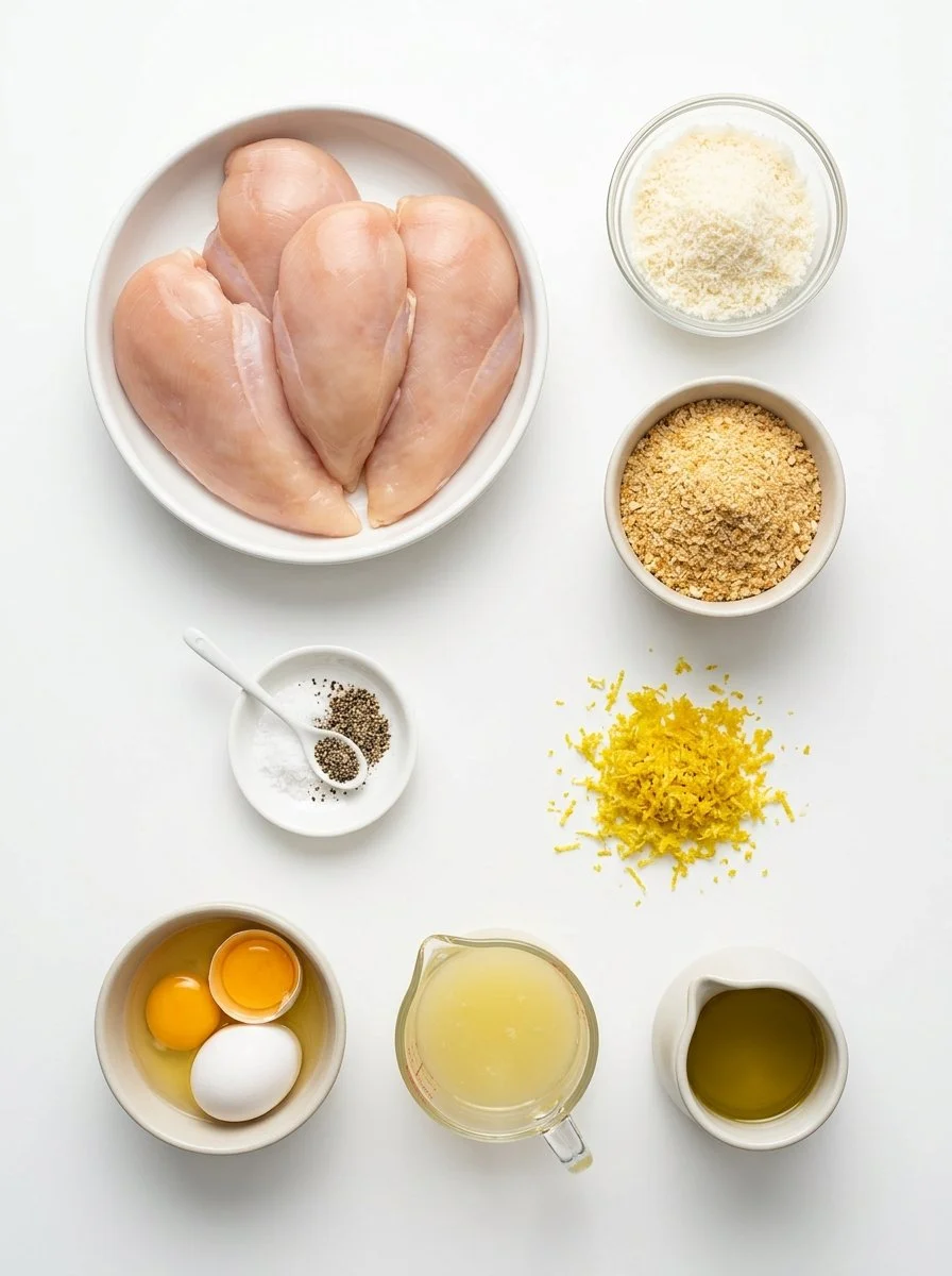 Crispy Zesty Lemon Pecorino Chicken