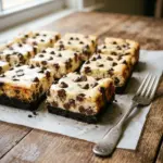 Irresistible Chocolate Chip Cheesecake Bars