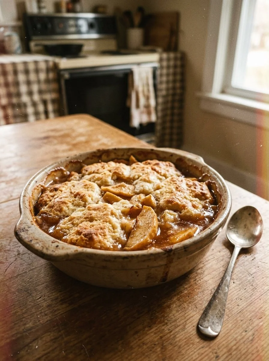 Sweet and Heavenly Apple Cobbler