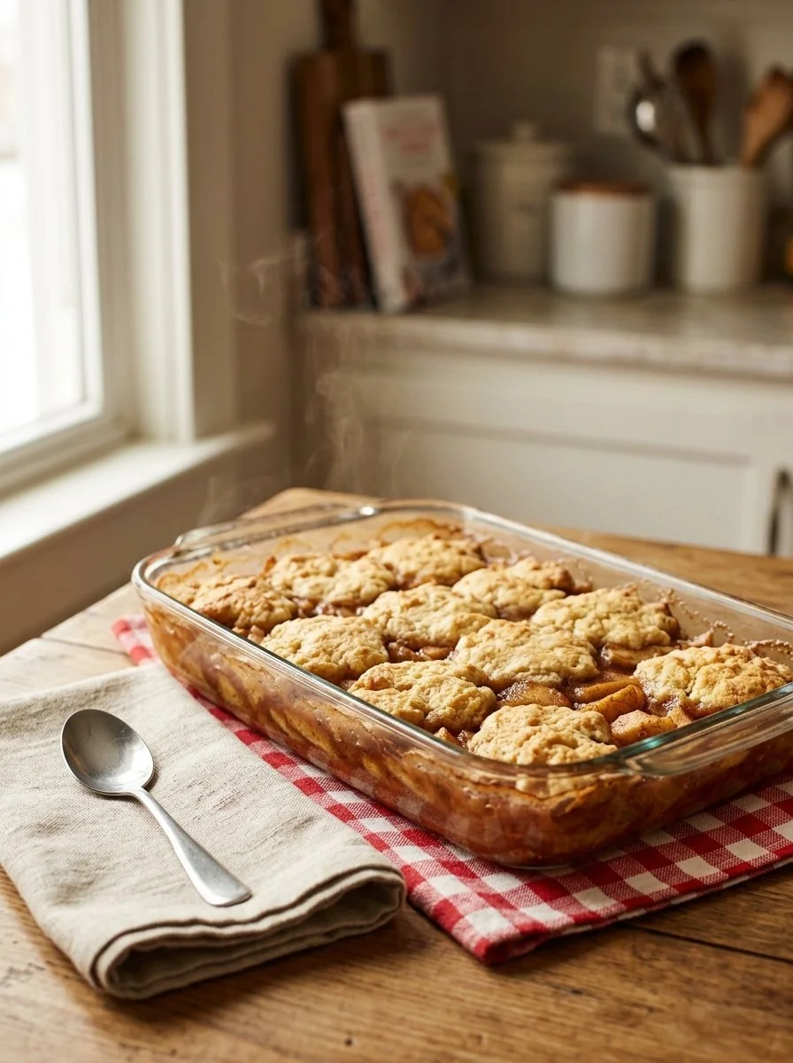 The Easiest Apple Cobbler You'll Ever Make